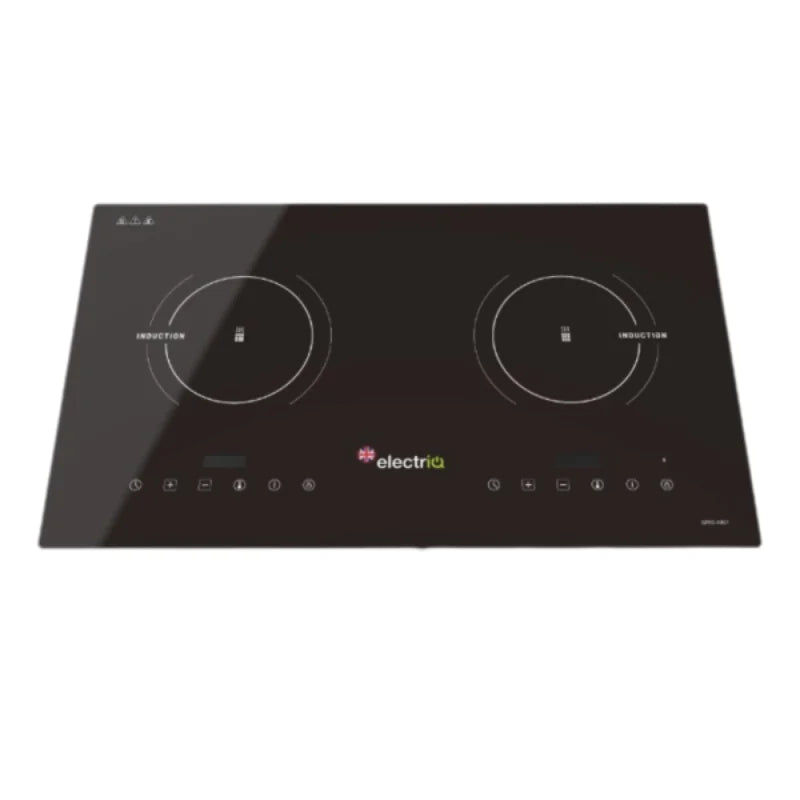 electriQ QRIC-X801 65厘米 2800W 嵌入/座檯式 雙頭電磁爐