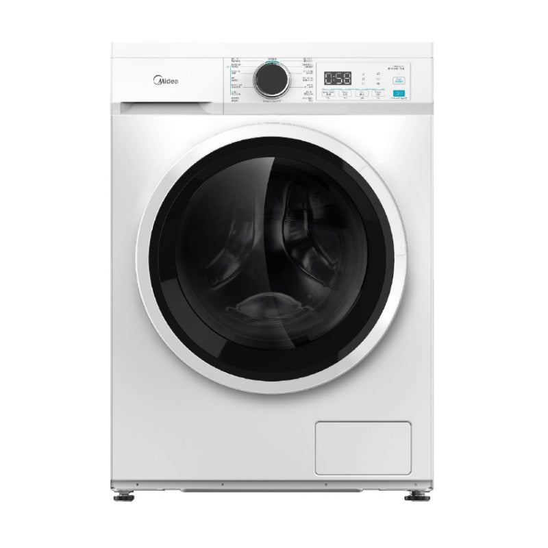 MIDEA 美的 MFG80S14VF 8公斤 1400轉 前置式薄身變頻洗衣機 (可飛頂)