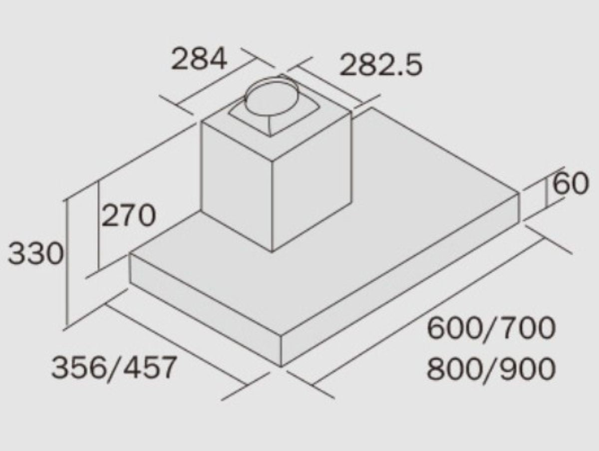 GERMAN POOL 德國寶 RDS-6356 60CM 超薄煙囪式抽油煙機