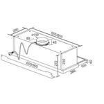 Philco 飛歌 GH1206SNL 60厘米 1200m³/h 拉趟式抽油煙機