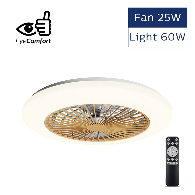 Philips 飛利浦 Amigo G2 超靜音近視控制悅眠風扇燈 （扇25w+燈60W）